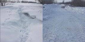 После публикации Урал56.Ру расчистили дорогу в поселок Речной